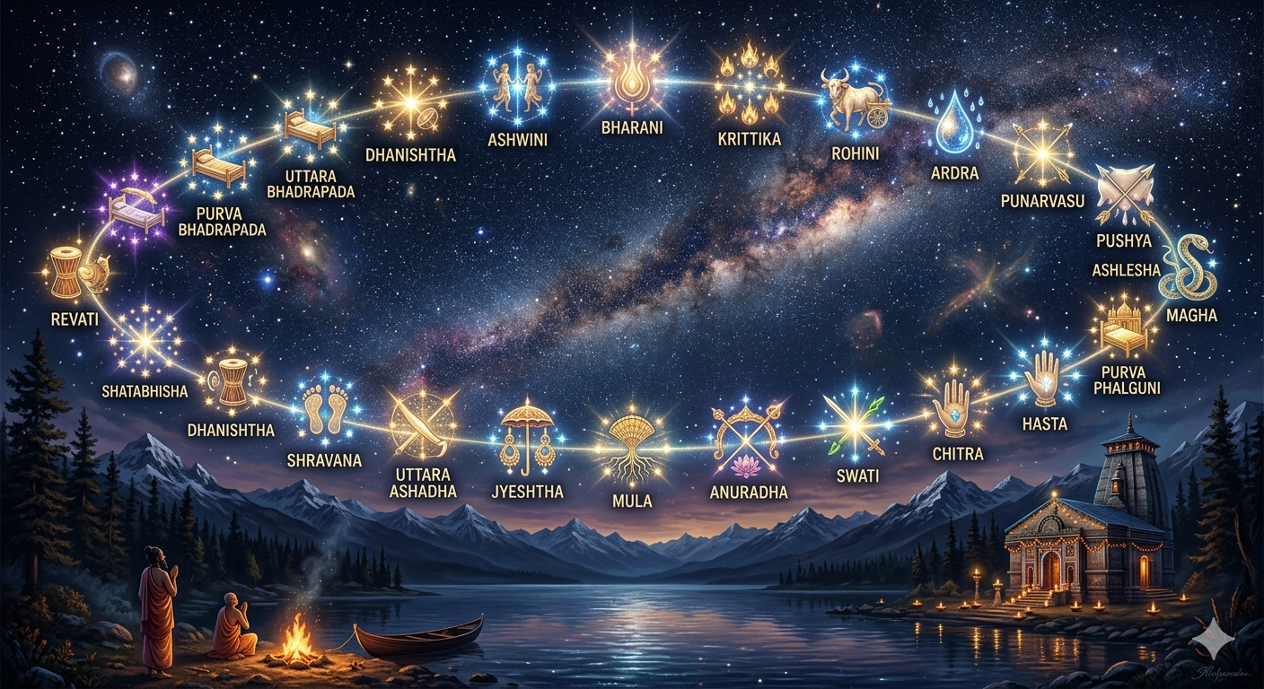 Why nakshatra lords were assigned their nakshatras